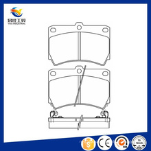 Hot Sale Auto Parts Semimetal Brake Pad